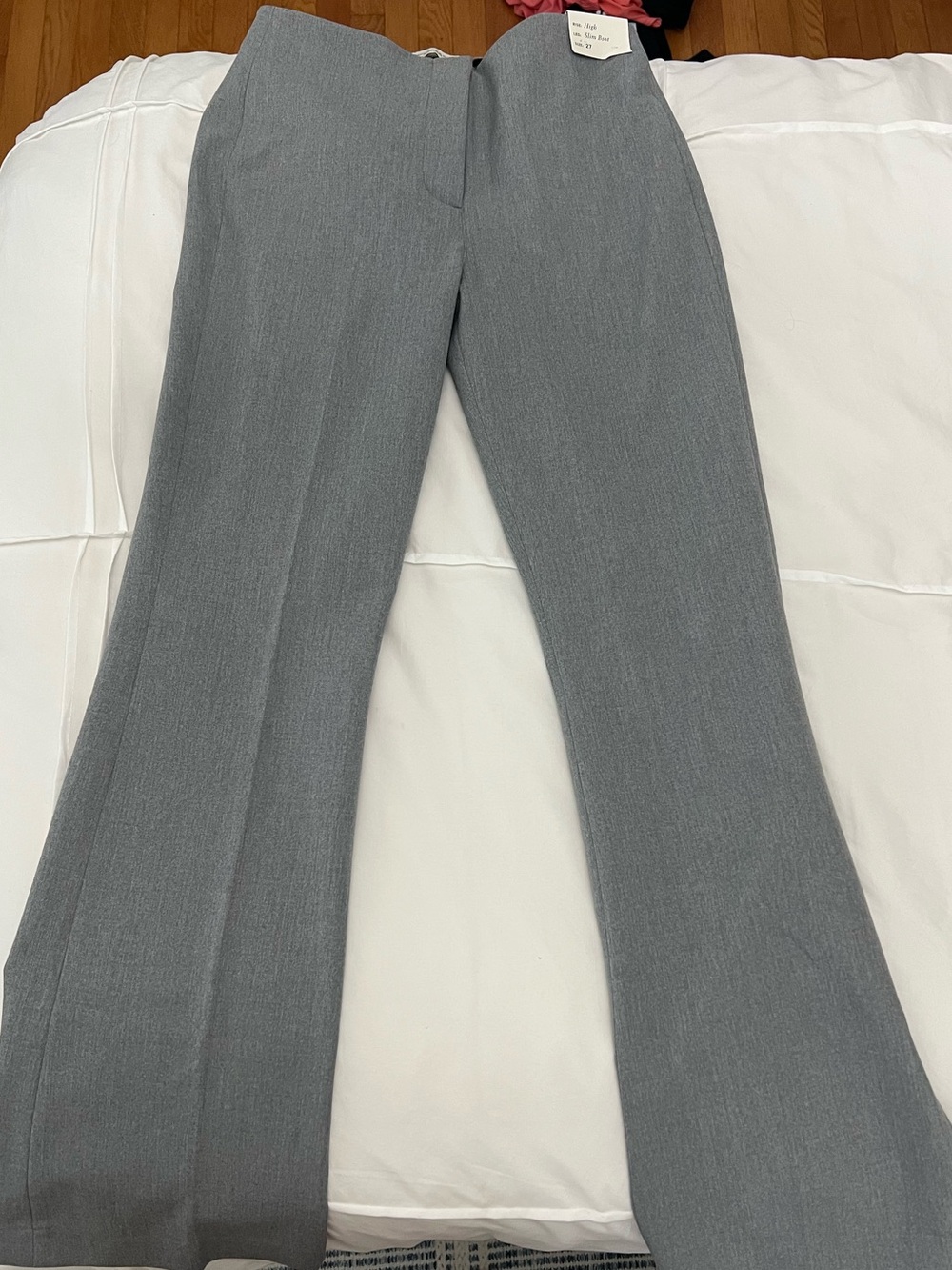 Abercrombie & Fitch Gray Women's Dress Pants - Tailored Work Trousers